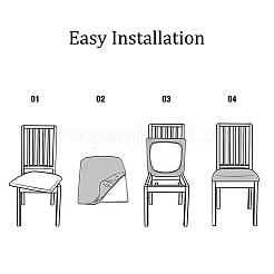 Polyester Dustproof Chair Cover&nbsp;FIND-WH0125-07B