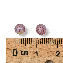 プレシオサ®クリスタルビーズ  チェコクリスタル  双円錐形(451 69 302 ロンデル)  20050 200 アメジスト AB  5mm  穴：1mm&nbsp;Y-PRC-BA5-20050-200
