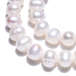 Natural Cultured Freshwater Pearl Beads Strands&nbsp;PEAR-N013-06R