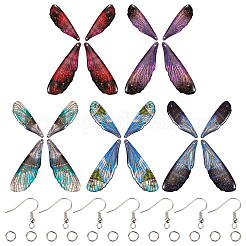 DIY Wing Dangle Earring Making Kit&nbsp;DIY-TA0005-44