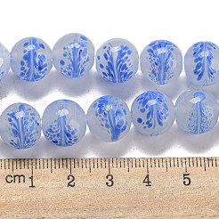 Handmade Lampwork Beads Strands&nbsp;LAMP-L079-05D