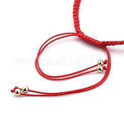 Adjustable Nylon Thread Braided Bead Bracelets&nbsp;BJEW-JB05448-02