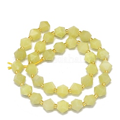 Natural Lemon Jade Beads Strands&nbsp;G-I376-A27-01