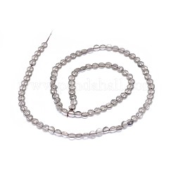 Natural Ice Obsidian Beads Strands&nbsp;G-I249-A07