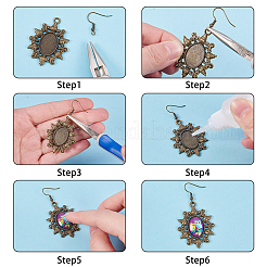 DIY Earring Making&nbsp;DIY-SC0005-36AB