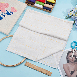 Polycotton Punch Needle Fabric&nbsp;DIY-WH0589-93