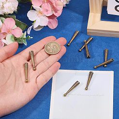 12Pcs Zinc Alloy Cord End&nbsp;FIND-CA0011-78AB