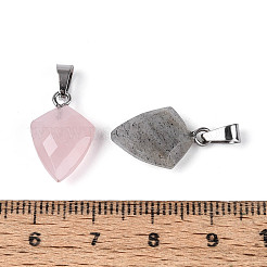 Natural & Synthetic Mixed Stone Pendants&nbsp;G-N349-18P