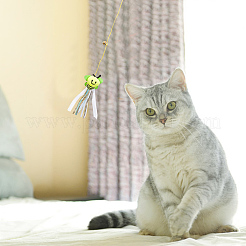 ぬいぐるみ7個、7つのスタイル  吊り戸の猫のおもちゃ  インタラクティブな猫じゃらしおもちゃ  混合図形  混合図形  1780~2065mm  1個/スタイル&nbsp;AJEW-GO0001-15