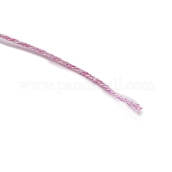 12プライポリエステルコード  ラウンド  パールピンク  0.8mm  約27.34ヤード（25m）/ロール&nbsp;X1-OCOR-TAC0008-33E