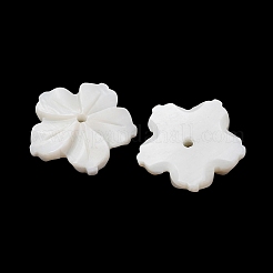 Natural Freshwater Shell Carved Pendants&nbsp;SHEL-K006-69B