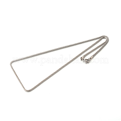 Tarnish Resistant 304 Stainless Steel Lantern Chain Necklaces&nbsp;STAS-M174-070P