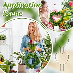 16Pcs 2 Styles Iron Plant Climbing Trellis&nbsp;AJEW-GO0004-17