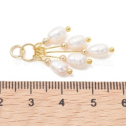 Natural Cultured Freshwater Pearl Pendants&nbsp;PALLOY-JF05435