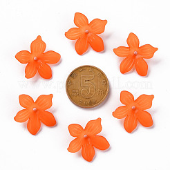 Frosted Acrylic Bead Caps&nbsp;MACR-S371-05A-726