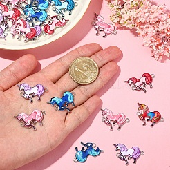 30Pcs Printed Alloy Connector Charms&nbsp;PALLOY-CJ0002-22