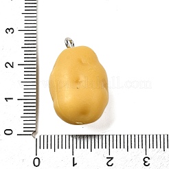 Opaque Resin Pendants&nbsp;FIND-I044-12