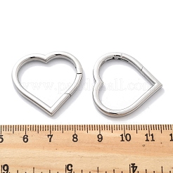 304 Stainless Steel Spring Gate Rings&nbsp;LS-STAS-R130-60P