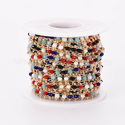 Handmade Glass Beaded Chains&nbsp;CHC-S012-029B