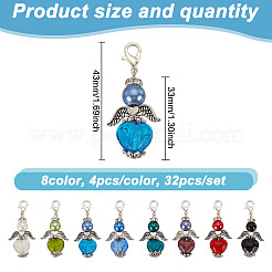 Glass Pendant Decorations&nbsp;HJEW-GO00031