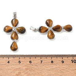 Natural Tiger Eye Pendants&nbsp;GG-CBA9F30-02P-19