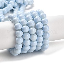 Painted Glass Bead Strands&nbsp;X-DGLA-S071-8mm-B15