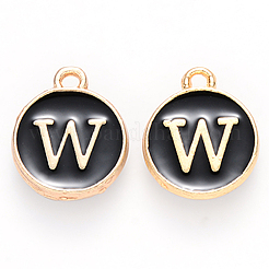 Golden Plated Alloy Charms&nbsp;ENAM-SZ0001-25B-W