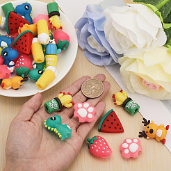 30Pcs 10 Style Silicone Knitting Needle Protector&nbsp;AJEW-CA0003-98