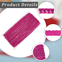 Metallic Braided Lace Trim&nbsp;OCOR-WH20020-24H
