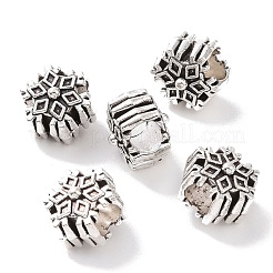Tibetan Style Alloy European Beads&nbsp;FIND-H038-07AS
