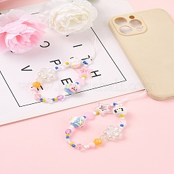 2Pcs Acrylic Mobile Straps&nbsp;HJEW-FS00028