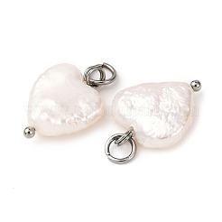 Natural Keshi Pearl Pendants&nbsp;PALLOY-JF04207-02