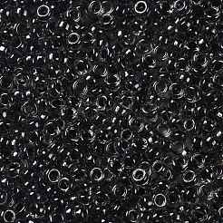 MIYUKIラウンドロカイユビーズ  日本製シードビーズ  （rr2276)ファンシーライニングプラチナ  15/0  1.5mm  穴：0.7mm  約27777個/50g&nbsp;SEED-X0056-RR2276