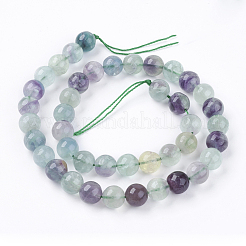 Natural Fluorite Bead Strands&nbsp;G-M025-01C