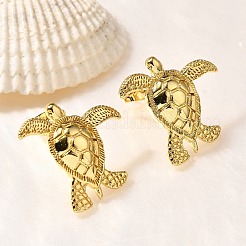 Brass Stud Earrings&nbsp;EJEW-B118-01G