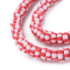 Handmade Polymer Clay Beads Strands&nbsp;CLAY-N008-042D