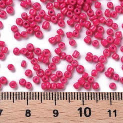 Baking Paint Glass Seed Beads&nbsp;SEED-US0003-2mm-K5