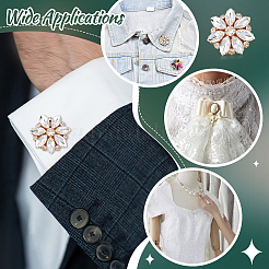 Alloy Cufflinks & 4-Hole Plastic Buttons&nbsp;HJEW-NB00251