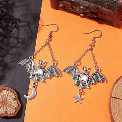 Alloy Pendants Earrings&nbsp;EJEW-TA00423