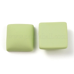 樹脂カボション  正方形  薄緑  15.5x15x7mm&nbsp;CRES-J042-07G