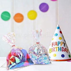 100Pcs Laser OPP Cellophane Candy Packaging Bags&nbsp;ABAG-WH20005-36