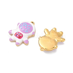304 Stainless Steel Enamel Pendants&nbsp;STAS-Q119-05G-03