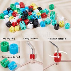 210Pcs 7 Colors Plastic Garment Markers Color Tags&nbsp;KY-GF0001-36