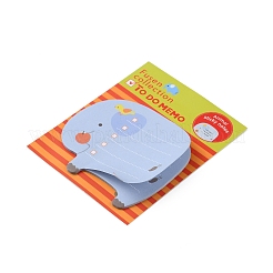 Cartoon Animal Shape Memo Notepads&nbsp;DIY-WH0453-14H
