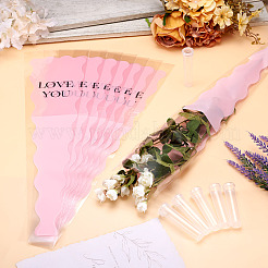 50Pcs OPP Flower Bouquet Wrapping Craft Paper&nbsp;DIY-TA0010-92