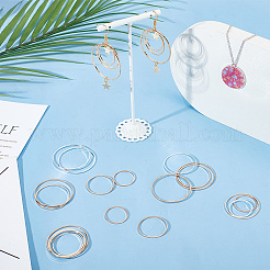 Brass Linking Rings&nbsp;KK-OC0001-06-FF