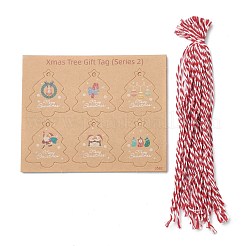 Christmas Theme Paper Tapes&nbsp;DIY-I069-02