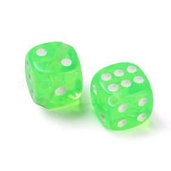 Spray Printed Transparent Acrylic Beads&nbsp;AC-CBA40CF-01C