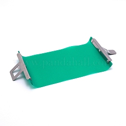 シリコン伝熱印刷カップクラスプ  ステンレス鋼パーツ  シーグリーン  24.2x13x4.6~5.6cm&nbsp;LS-TOOL-WH0129-91A