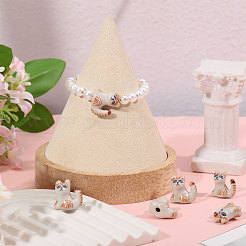 6Pcs Handmade Porcelain Beads&nbsp;PORC-CA0001-22